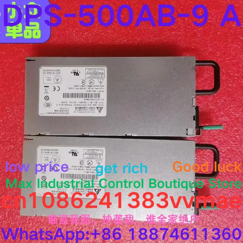 

Second-hand test OK power module DPS-500AB-9 A DPS-500AB-9A