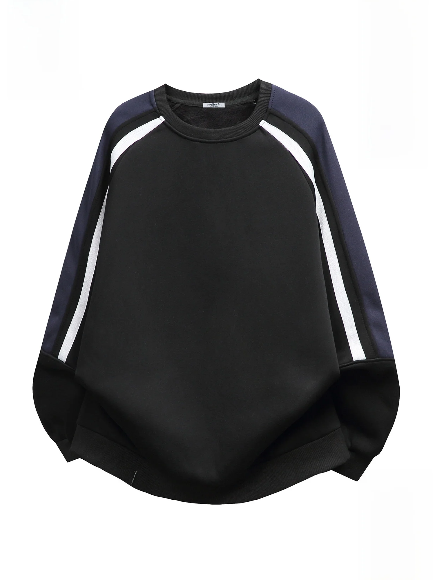 

PaulFrank Winter Patchwork round Ne Long Sve Sweatirt Men's Loose Casual Color Blo Top Comfortable Polyester Cotton ...