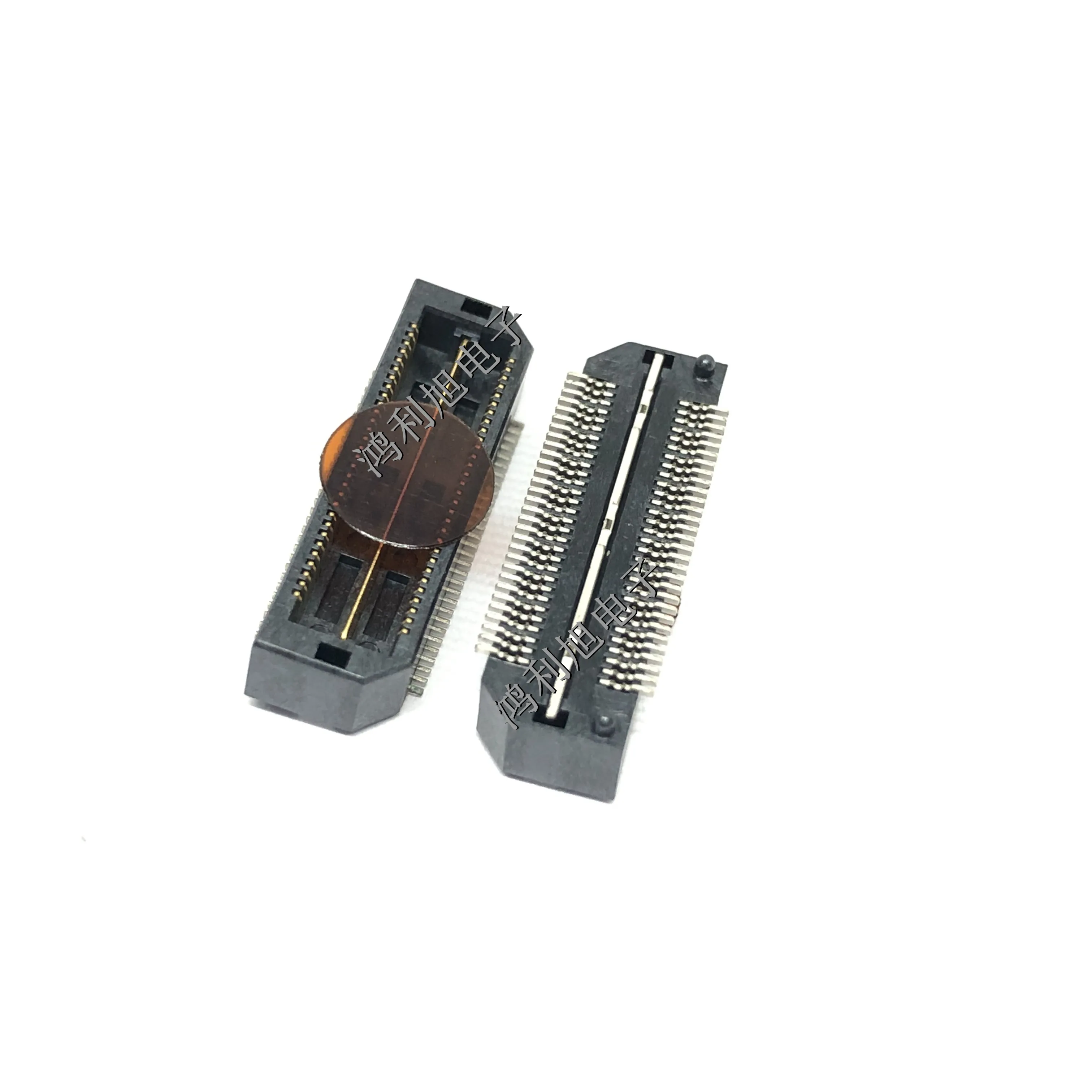 1PCS/Lot QTH-030-01-L-D-A-K-TR Conn Micro High Speed Terminal Strip HDR 60 POS 0.5mm Solder ST Top Entry SMD T/R