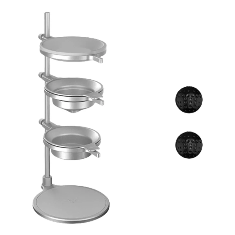 

Adjustable Aluminum Coffee Drip Stand With Ice Ball Holders And Filter Cup Support