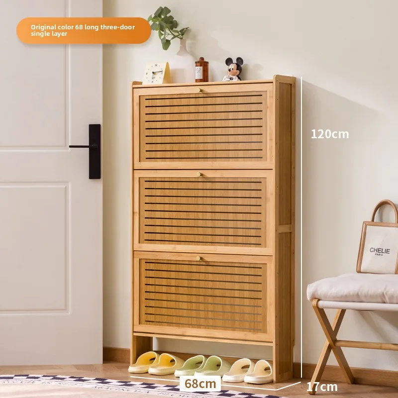 

Firm Household Goodsshoe Cabinet Household Door Storage Cabinet Integrated Against The Wall Into The Entrance Storage Cabinet