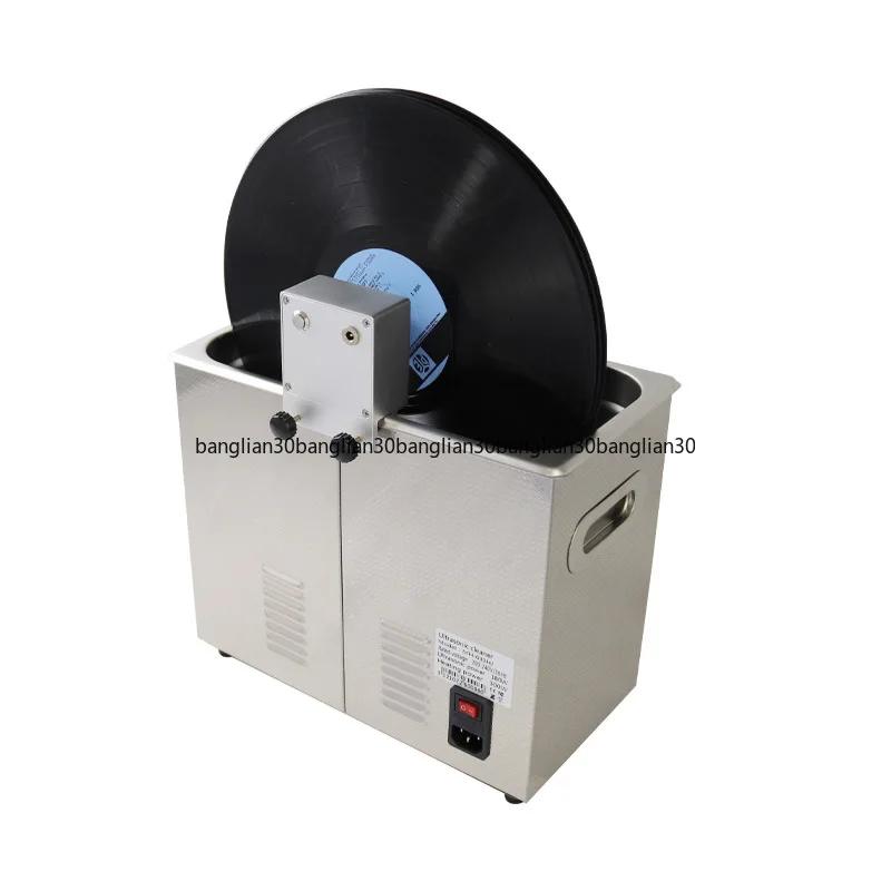 Suitable for vinyl record ultrasonic cleaning machine 6L small stainless steel automatic bracket household dishwasher