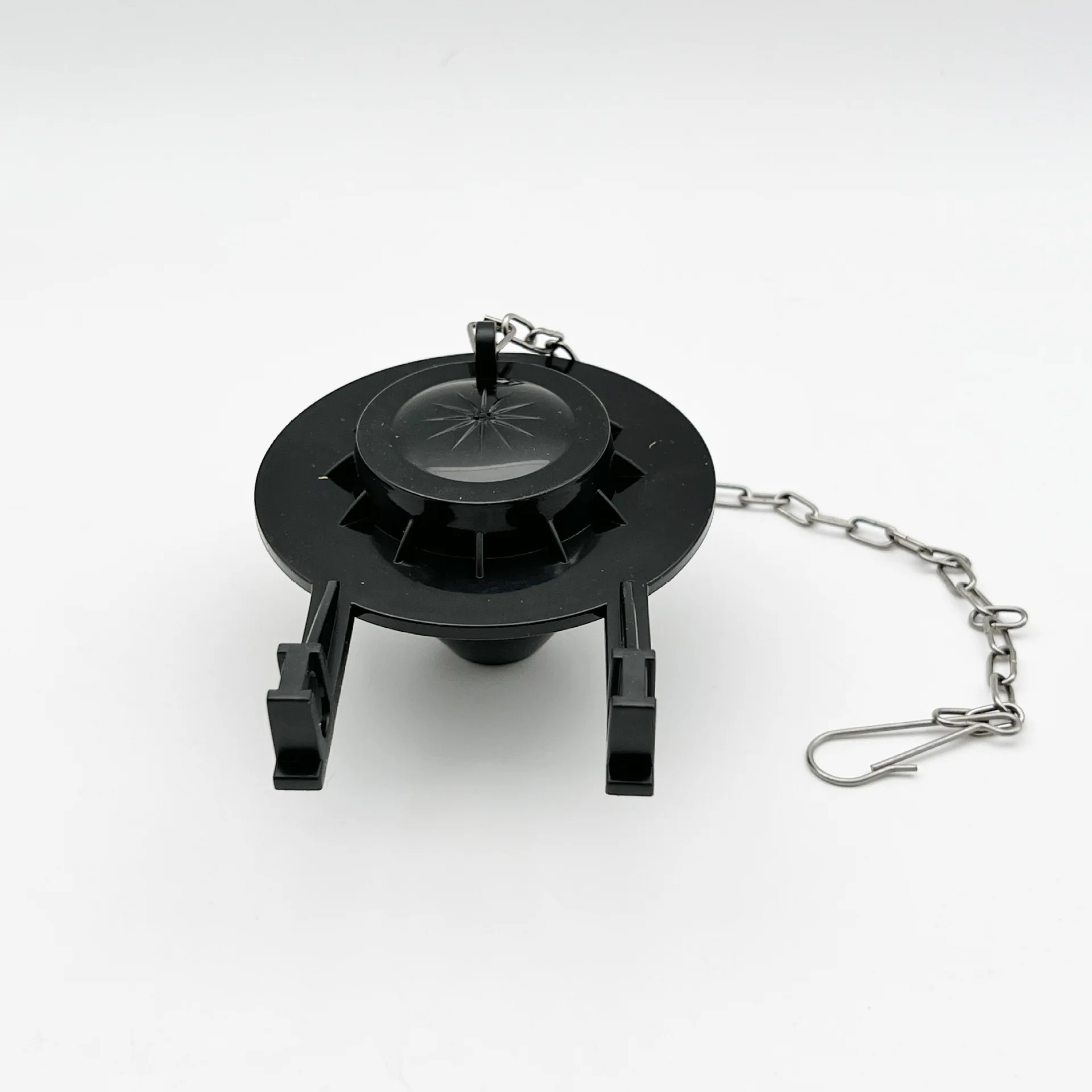 2 Inch Black Pat Cover Universal Toilet Tank Drain Valve Accessories Water Stop Valve Water Retaining Plate Toilet