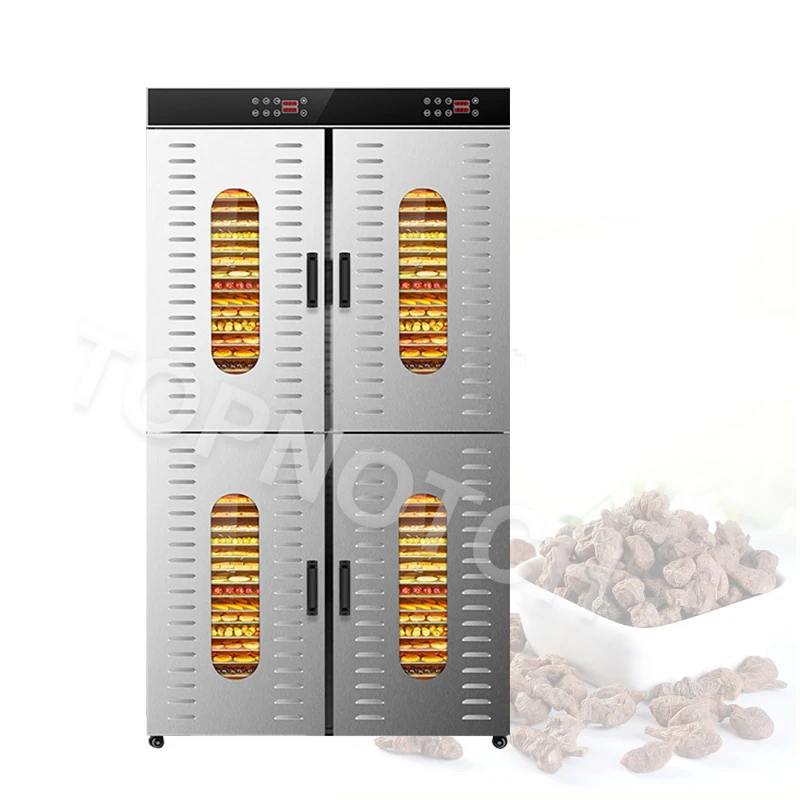 

80 Layer Professional Kitchen Food Dehydrator Fish Dried Sausage Meat Dryer