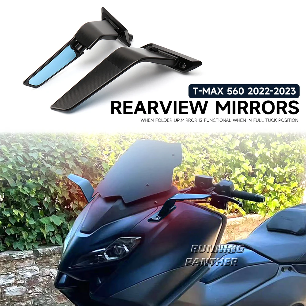 

T-MAX 560 Accessories for Yamaha T-MAX560 T MAX TMAX560 TMAX 2022 2023 Motorcycle New Rear View Adjustable Mirrors CNC Aluminum