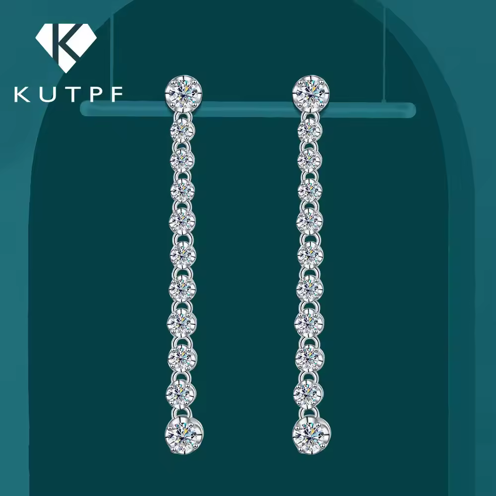 ืืจืื ืืืืืื Moissanite ืืจืืง ืขืืืื 925 ืืกืฃ 18k ืืื ื ืืฆืฅ ืืื ืืืืืื ืื ืืก Stud ืขืืื ืwomem ืืืคืืื