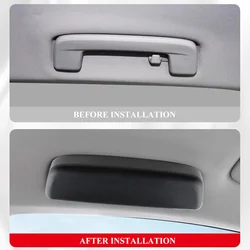 Car Glasses Sunglasses Case Holder Grab Handle Storage Box Fit for VW ID3 ID4 CROZZ ID6 CROZZ ID.6 X ABS Auto Styling