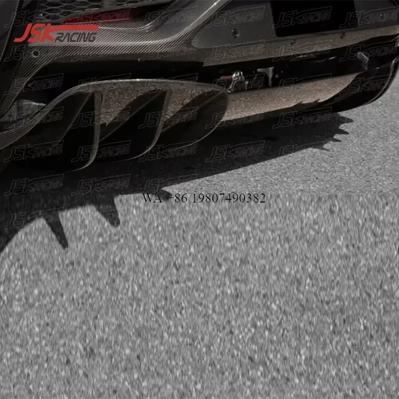 Wmwmnu Carbon Fiber Rear Diffuser Lip for 2021-2024 Artura Body Kit Bumper Spoiler Splitter Trim Accessories Auto