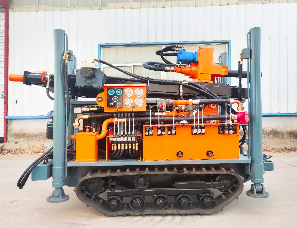 Customized Advanced 150m 160m Pneumatic Water Well Drilling Rigs for Civil Water Wells