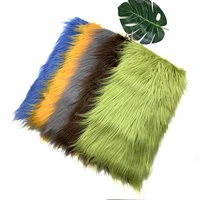 2024 New Coming 57 Colors Faux Fur Fabric 25x45cm 8cm Pile For Patchwork Sewing Doll Toy Home Decoration Cosplay Fursuit Fabric 3
