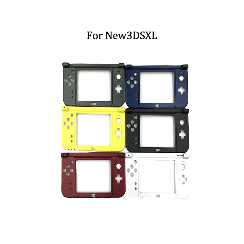 

10 PCS Plastic Case Housing Cover C-side for New 3DSXL for 3DSLL Game Console Replacement Hinge Part Bottom Middle Frame Shell