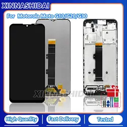 AMOLED G Series Screen for Motorola Moto G10 G20 G30 LCD Display Touch Screen Digitizer Replacement