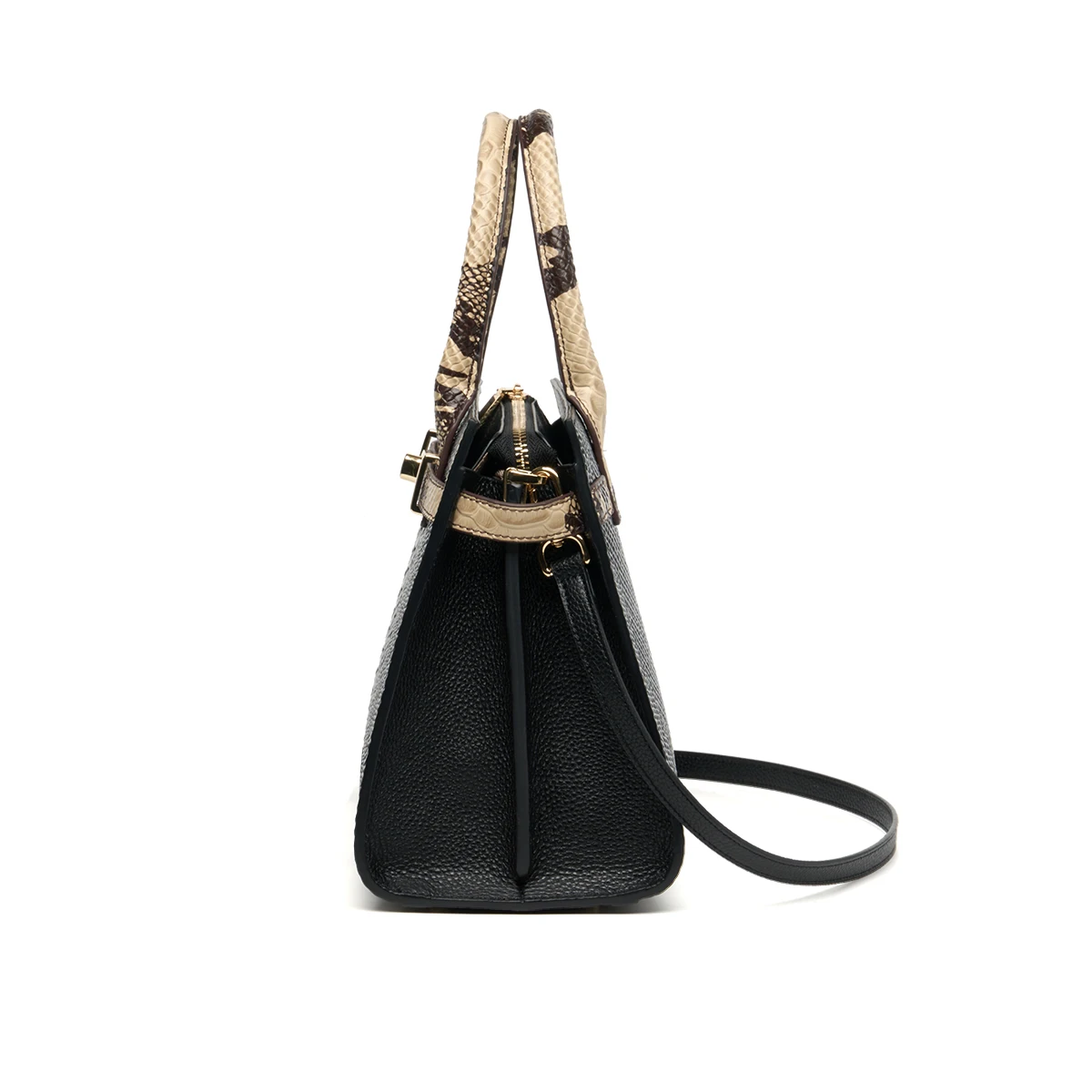 ZOOLER Brand Original Single Shoulder Bag Business Women  Black Animal Pattern Purses High End#YC350