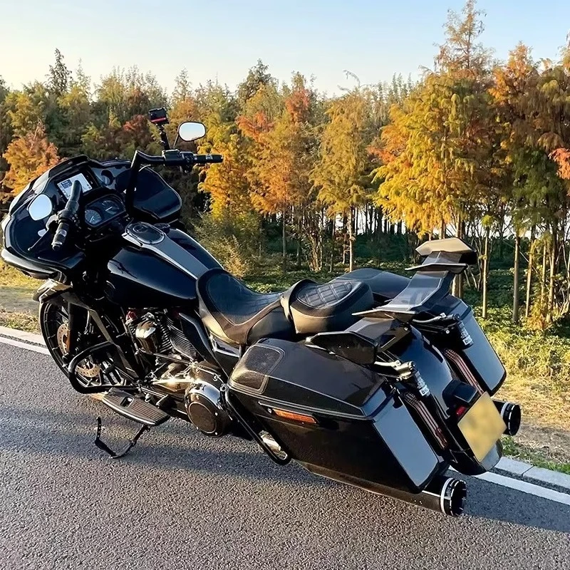 انفصال ABS الخلفي سبويلر الذيل الجناح العلوي الفاصل مشرق الأسود ل 2015-أحدث بجولة الطريق الإنزلاق دراجة نارية الملحقات