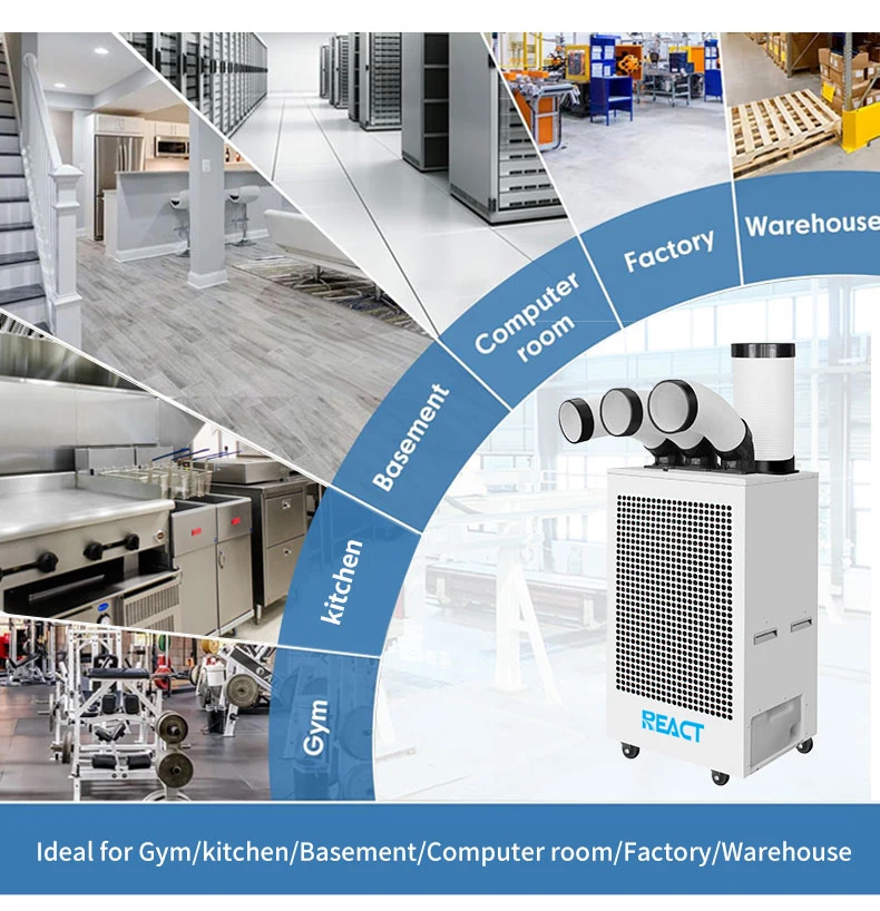 36000BTU Large Industrial Air Conditioner Portable Air Conditioner