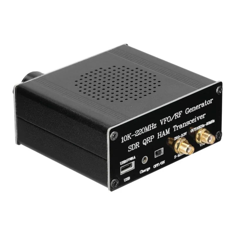 20K-220MHz Superheterodyne Receiver SDR HAM QRP Transceiver RF Generator VFO Radio Debugger Software Defined Radio Transceiver