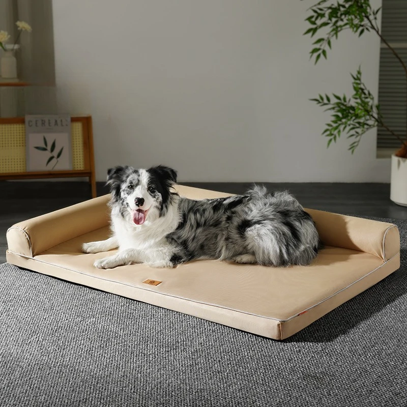 

Универсальная всесезонная кровать для собаки, съемный моющийся диван-кровать для собаки, износостойкая, устойчивая к царапинам, гнездо для собаки, большое пространство, кровать для домашних животных