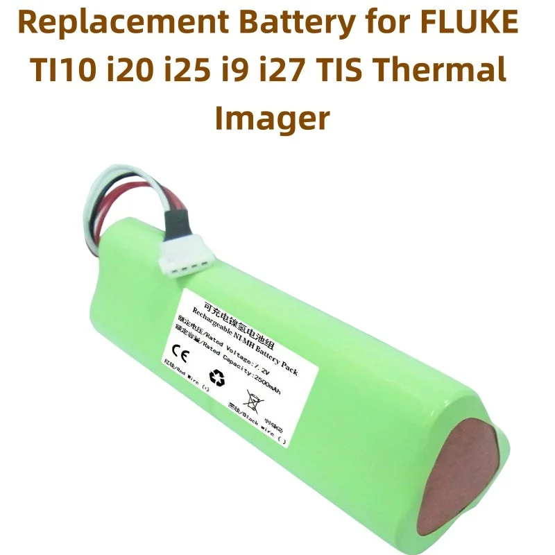 7.2V 1.9Ah Replacement Battery for FLUKE Thermal Imager Ti10 i20 i25 i9 i27 TIS Series