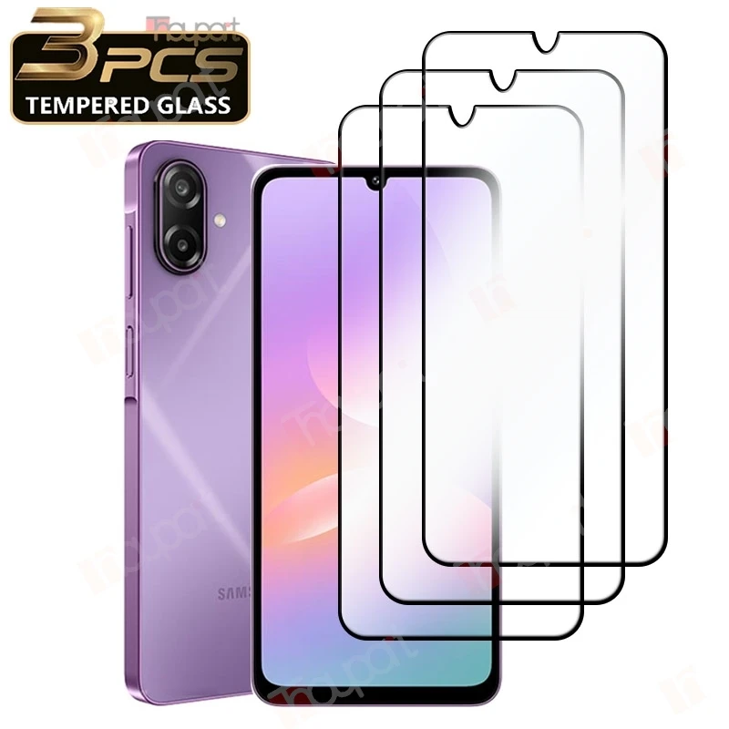 3Pcs For Samsung Galaxy M17e 5G Smartphone Glass Screen Protector HD Clear Front Glass film Anti-Scratch Hot Sale