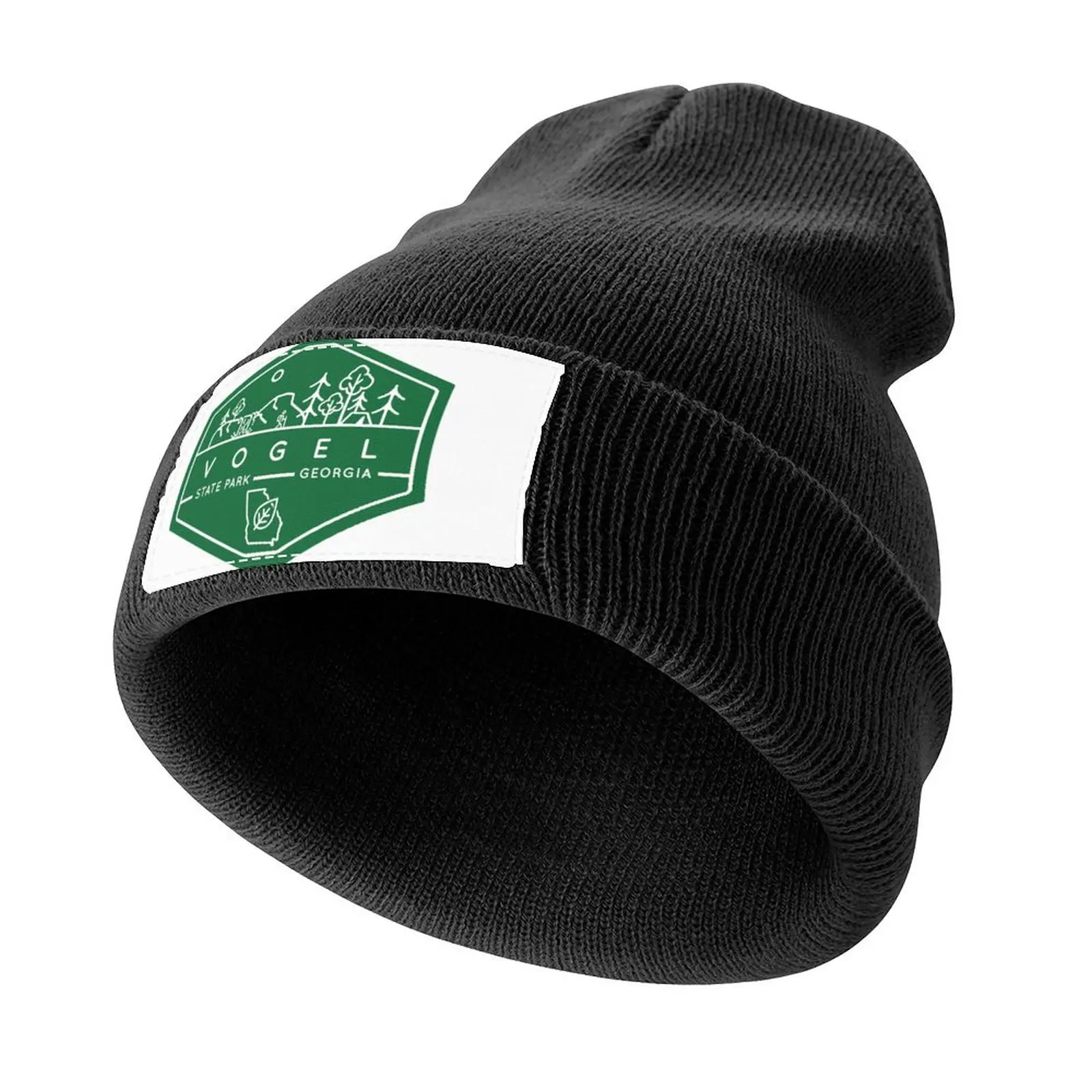 Vogel State Park Drawing Logo Knitted Cap Luxury Brand Golf Cap beach hat Christmas Hat Women's Men's