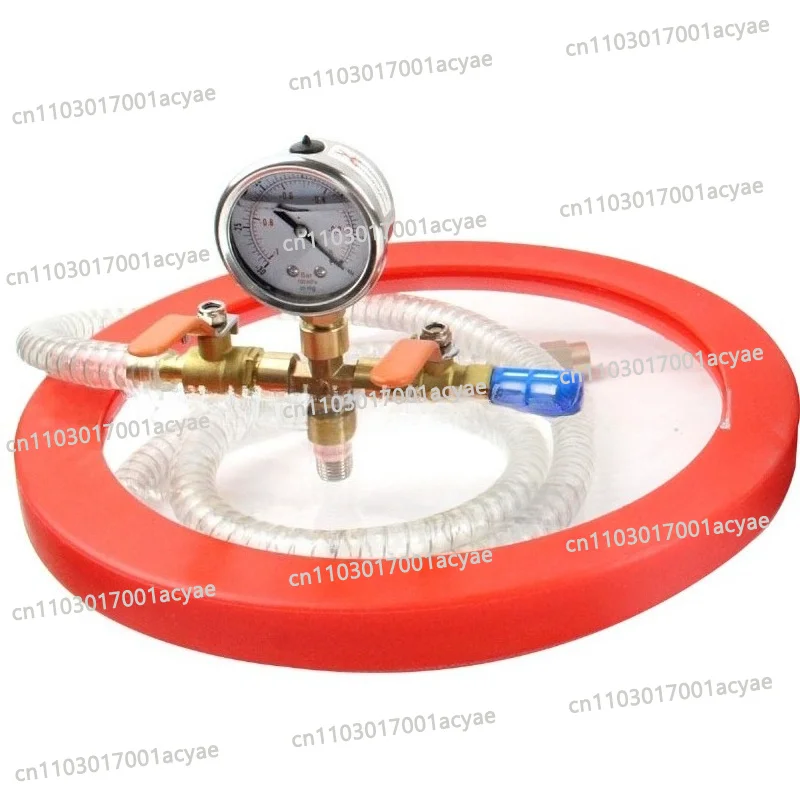 

Fully transparent vacuum chamber Small defoaming bucket, transparent vacuum bucket
