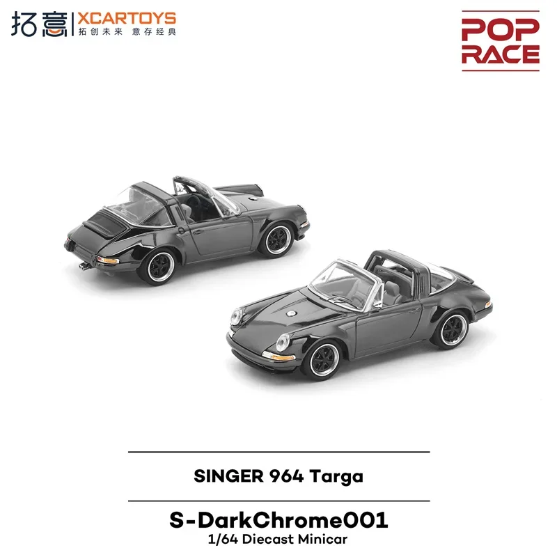 

*Предпродажа* Xcartoys x POP RACE 1:64 SINGER Targa Литая под давлением модель автомобиля