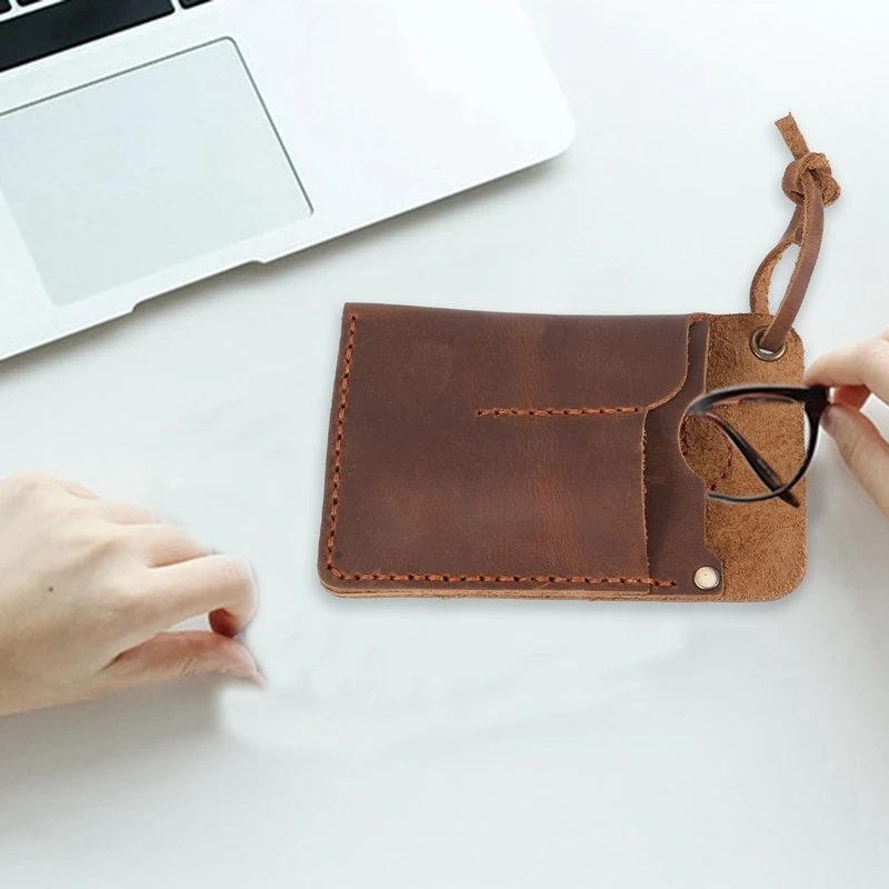 Handmade EDC Organizer Leather Sheath/ Organizer Slip Pouch Case For Flashlight/Multi-Tool/Knife/Pen