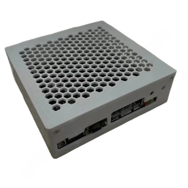 ITX Small Chassis Mini Compact Plastic 3D Printing Chassis DIY Display Core Computer Onboard DC Industrial Control Main Chassis