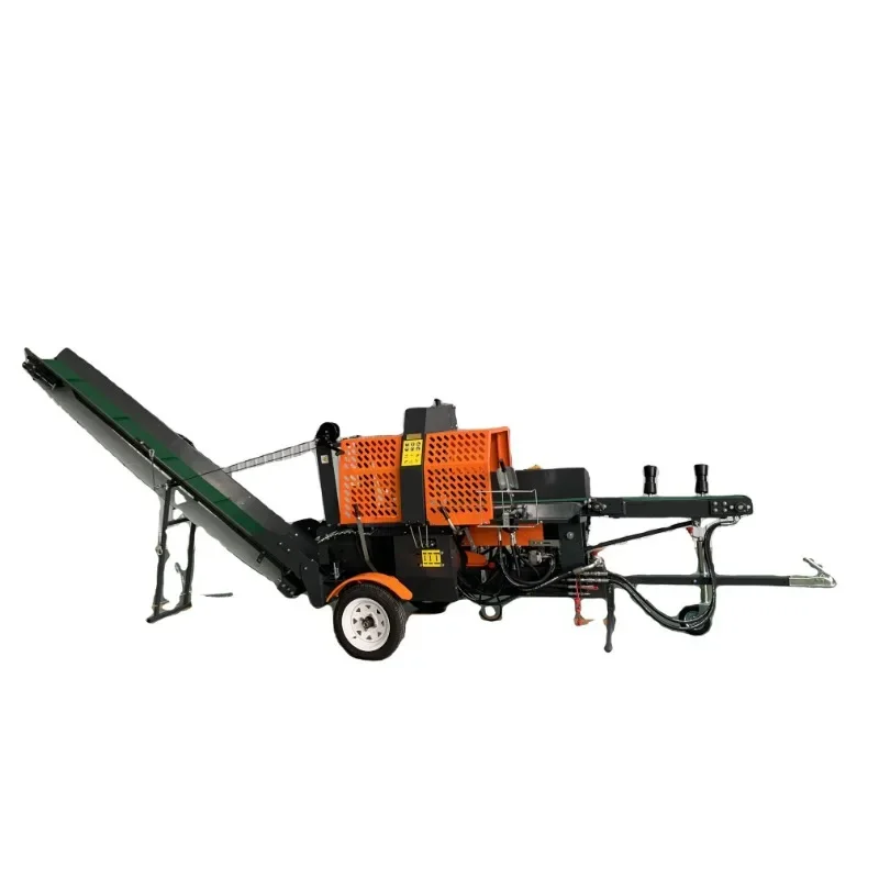 Automatic Firewood Cutter Kindling Chipper Manual Log Splitter Wood Processor Splitting Machine