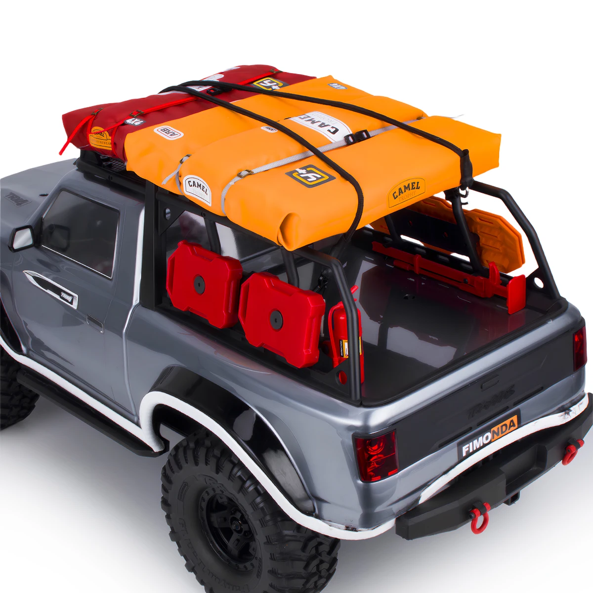 Simulazione Tenda da tetto Decorazione per 1/10 RC Crawler Car Traxxas Trx4 Axial Scx10 Yikong RC4WD D90 Croboll MK07 MJX H8H Fai da te