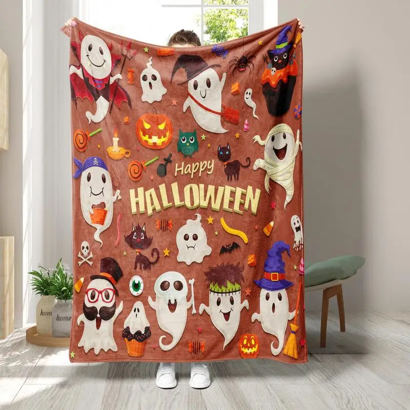 

Halloween Throw Blanket Warm Throw Blanket Horror Halloween Blankets And Throws Soft Halloween Fall Blanket Warm Blanket For