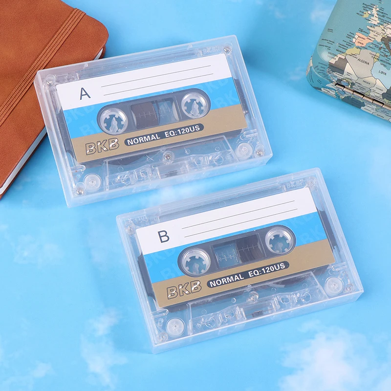 شريط تسجيل صوتي فارغ لمدة 60 دقيقة - كاسيت صوت قابل للتخصيص بنفسك لهدايا أعياد الميلاد والذكرى السنوية، الحفاظ على رقاقة الصوت الرجعية