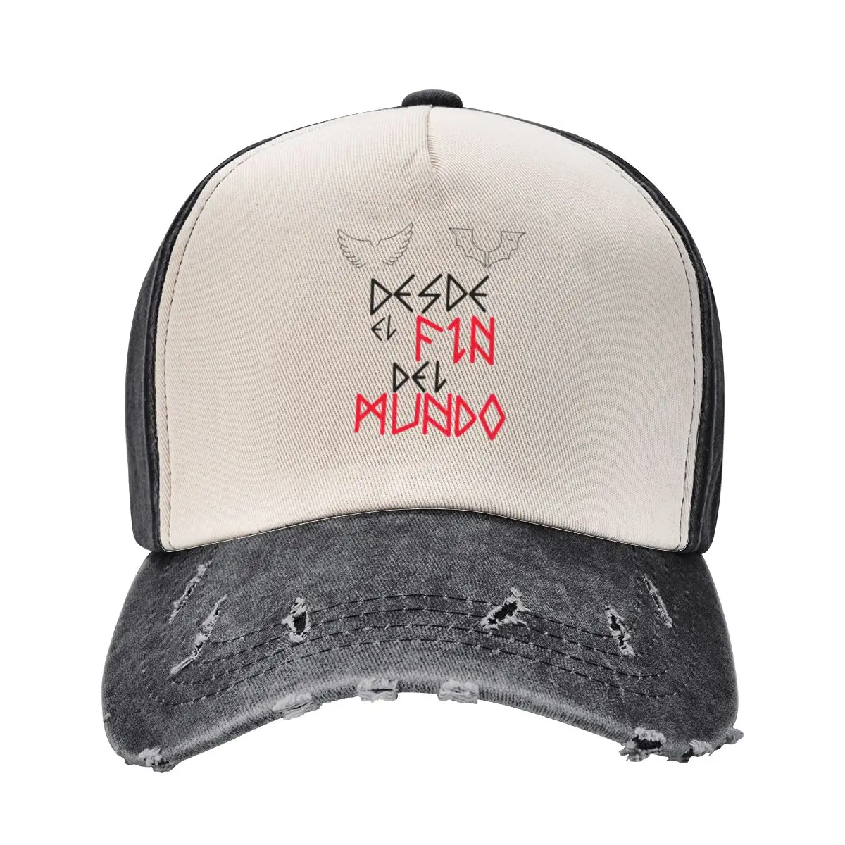 Duki, Phrase: From the end of the world Baseball Cap Custom Cap western Hat funny hat Elegant Women's Hats Men's