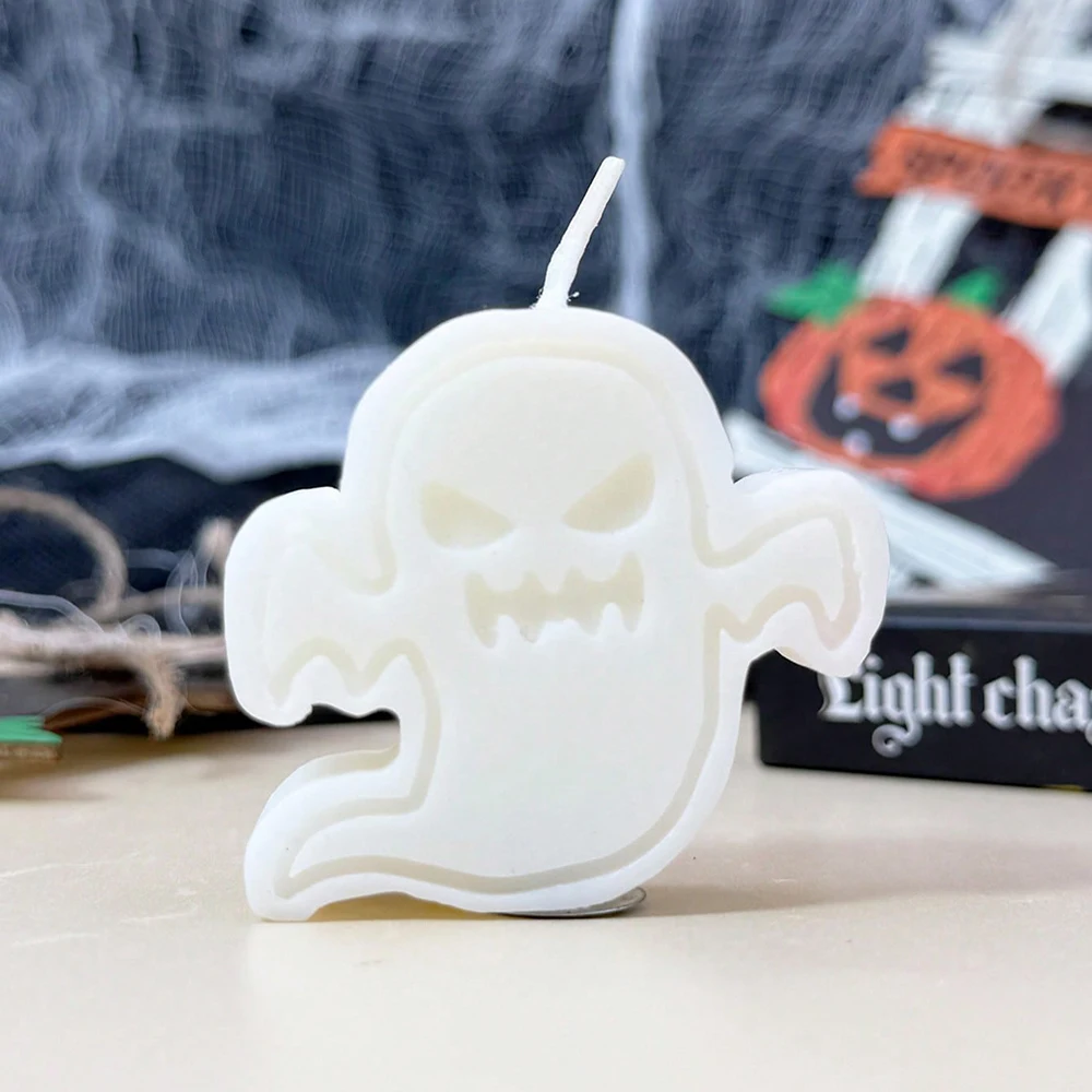 Creative Halloween Skeleton Pumpkin Scented Candle Funny and Festive Fragrances Gift High Craftsmanship Ornaments view 4