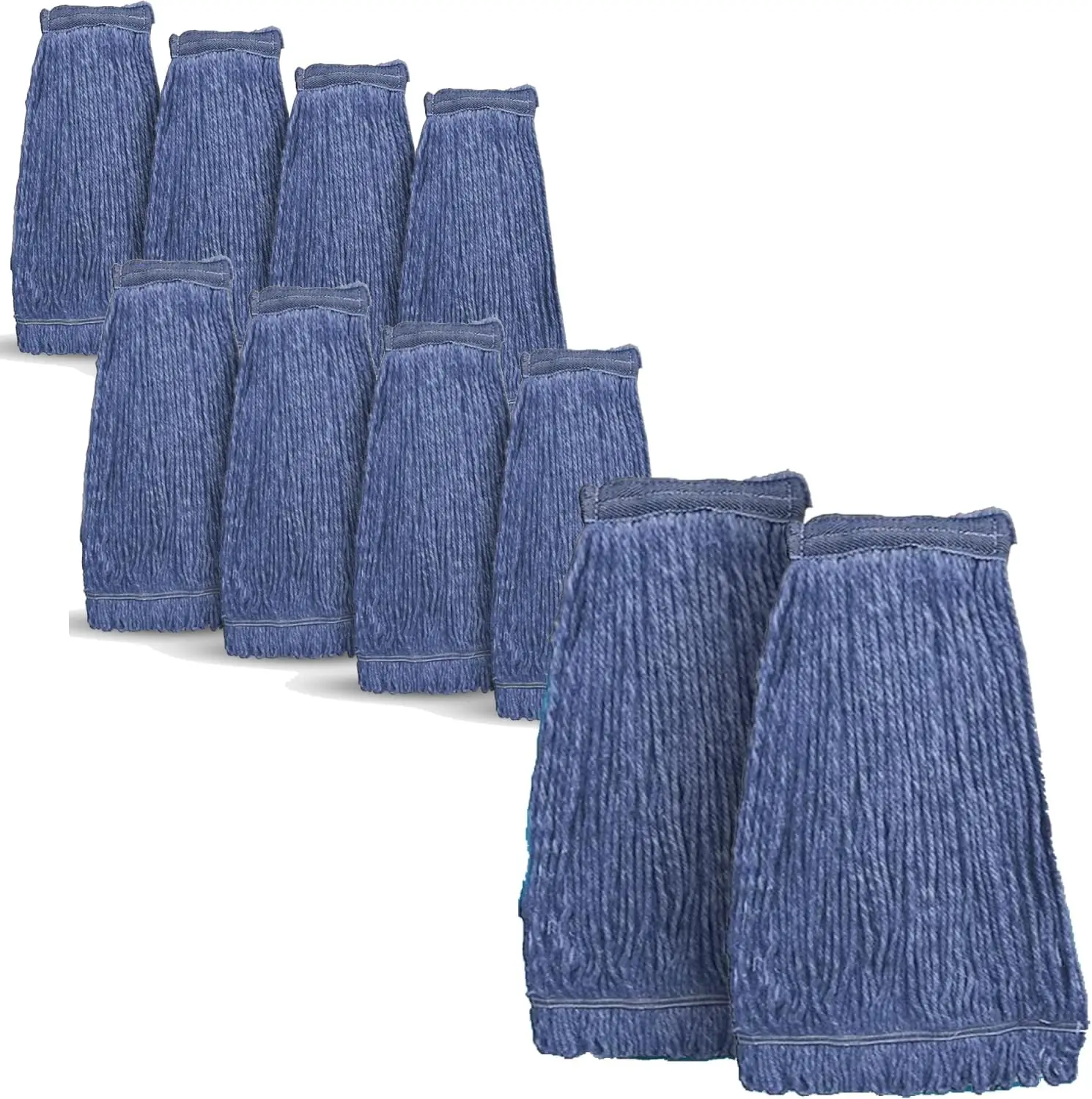 

20oz Heavy Duty Cotton Mop Head Refill, 10 Pack for Commercial and Home Use