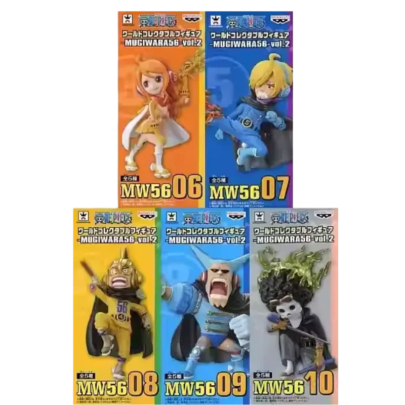 Echt Bandai EEN STUK Wcf MUGIWARA 56 Luffy Anime Actiefiguren Model Figuur Speelgoed Collectible Cadeau voor Speelgoed Hobby Kinderen