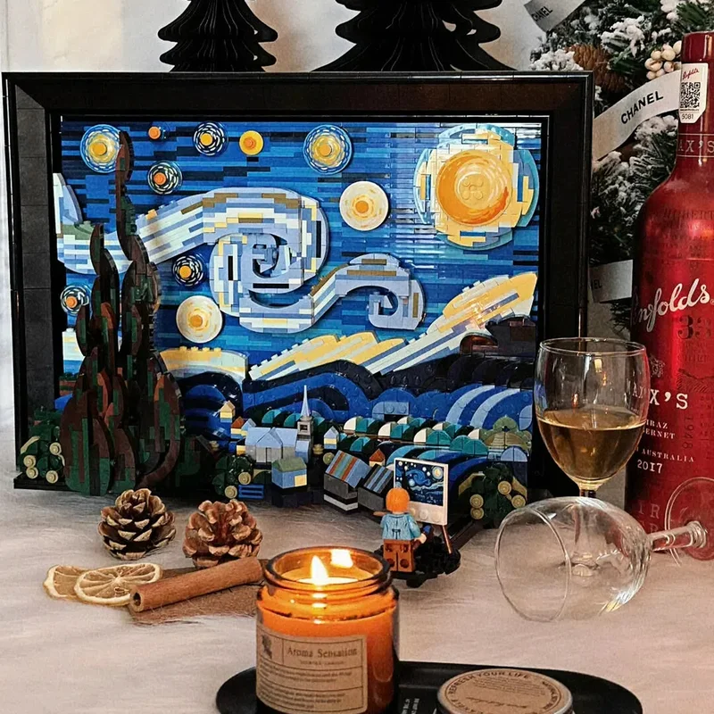 Van Gogh Starry Night 3D Build - Photography Architecture review and price