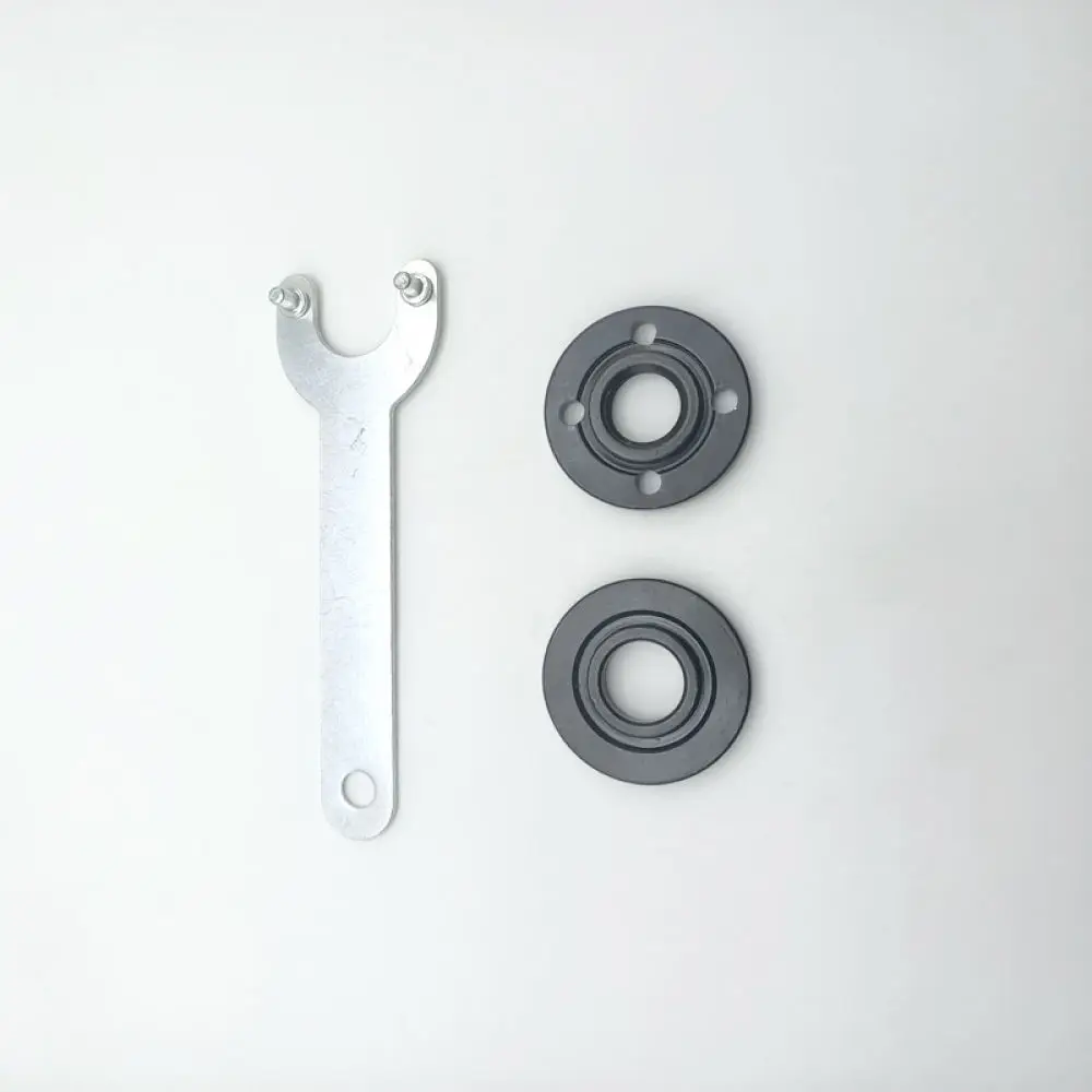 Replacement Grinder Inner Outer Flange Nut Set For 125 150 Power Tool Components Durable Iron Locking Clamp Fixing Accessory