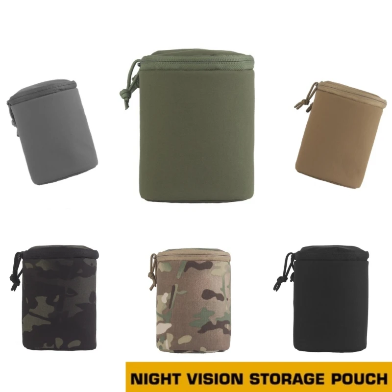 WOSPORT AN/PVS31 Binocular Night Vision Goggles Storage Pouch MOLLE Webbing NVG Protection Bag