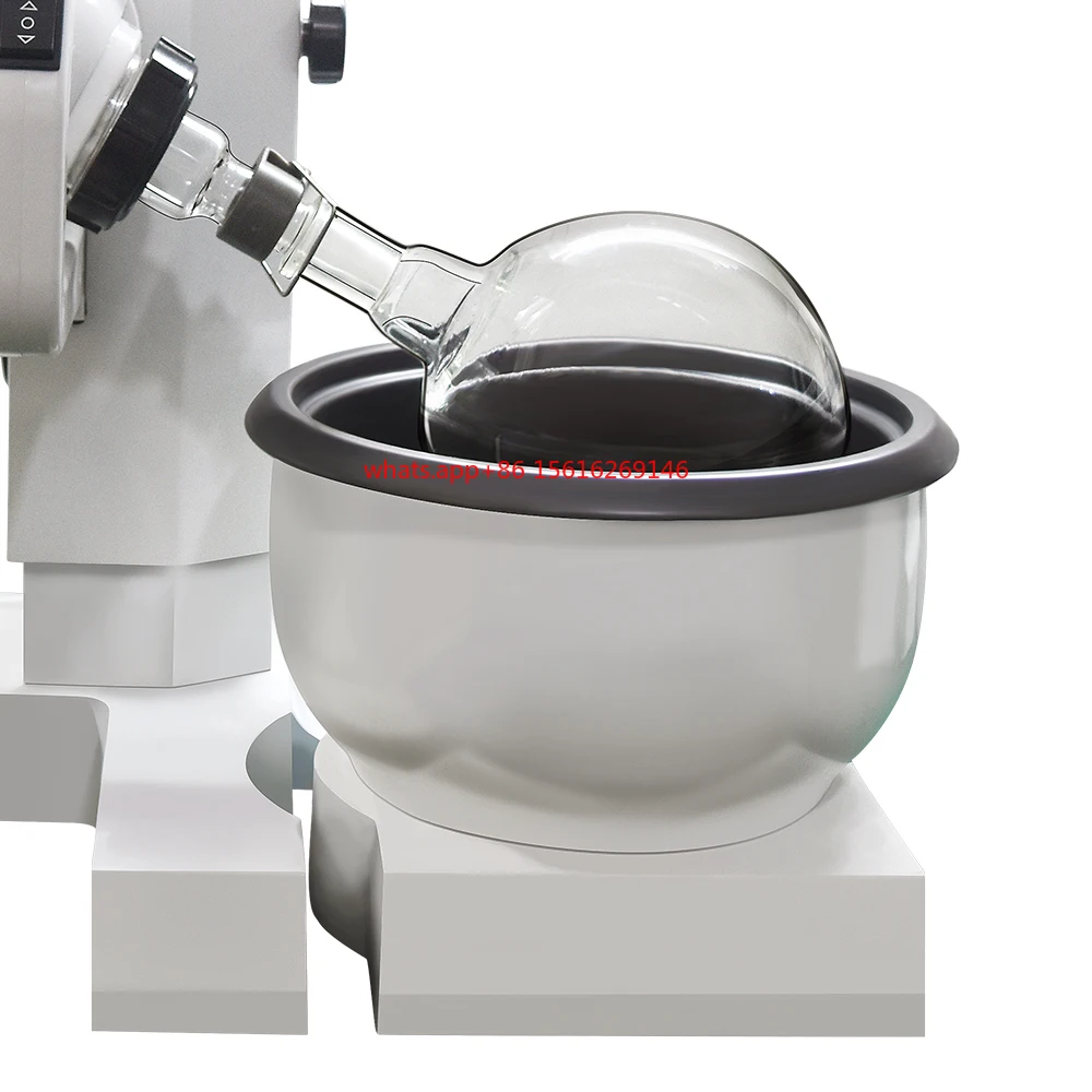 WTRE-02B 1L 2L Industrial Extraction Tabletop Mini Rotary Evaporator 2l Rotovap With Chiller
