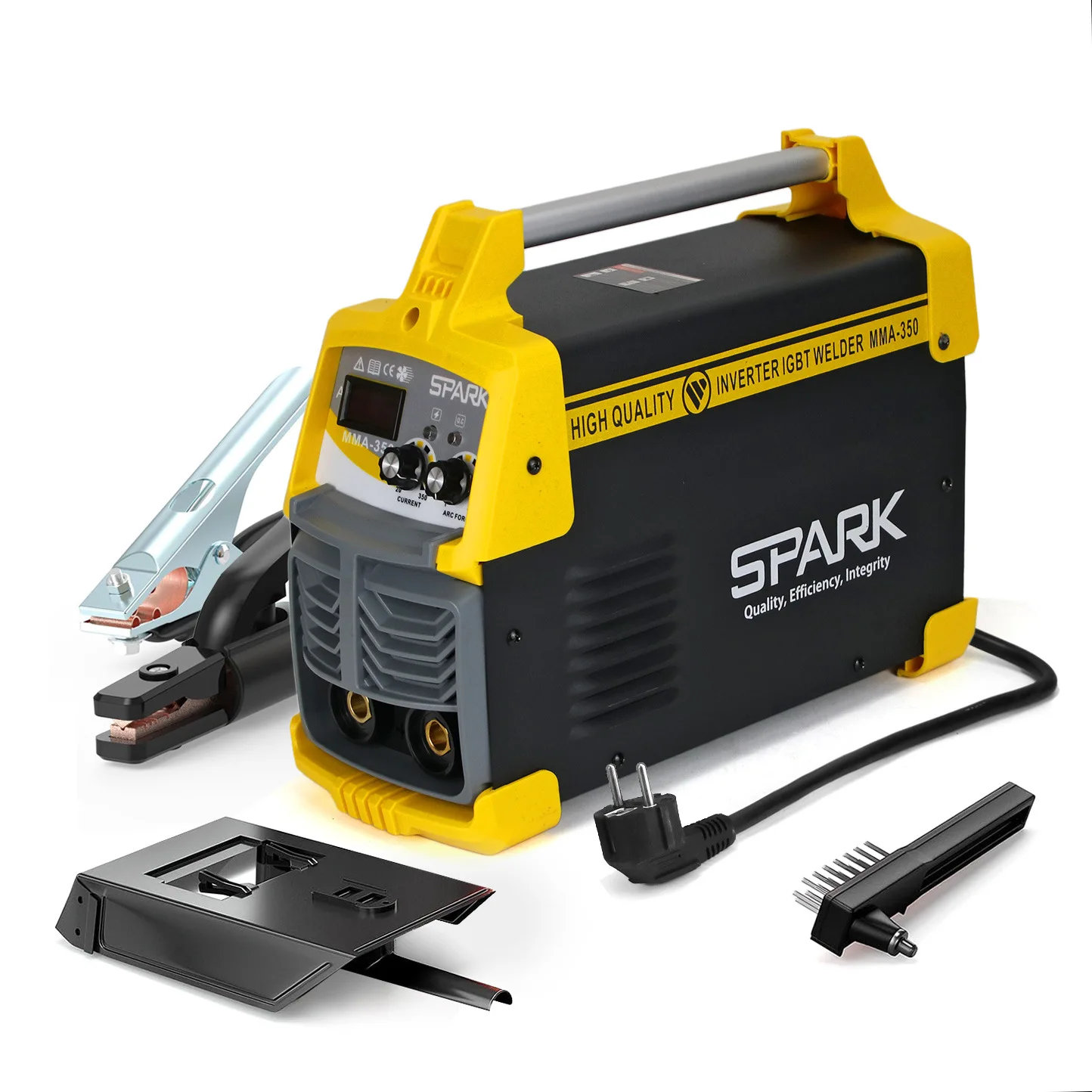 

SPARK Industrial Welding Machine MMA350 Household Small High-power All-copper Portable Full Set of Welding Machine
