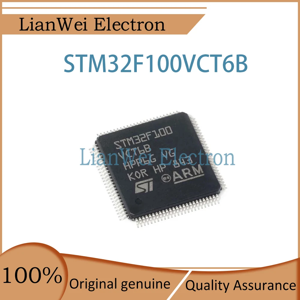 

STM32F100 STM32F100VCT6B STM32F100VCT6 IC MCU Chip LQFP-100