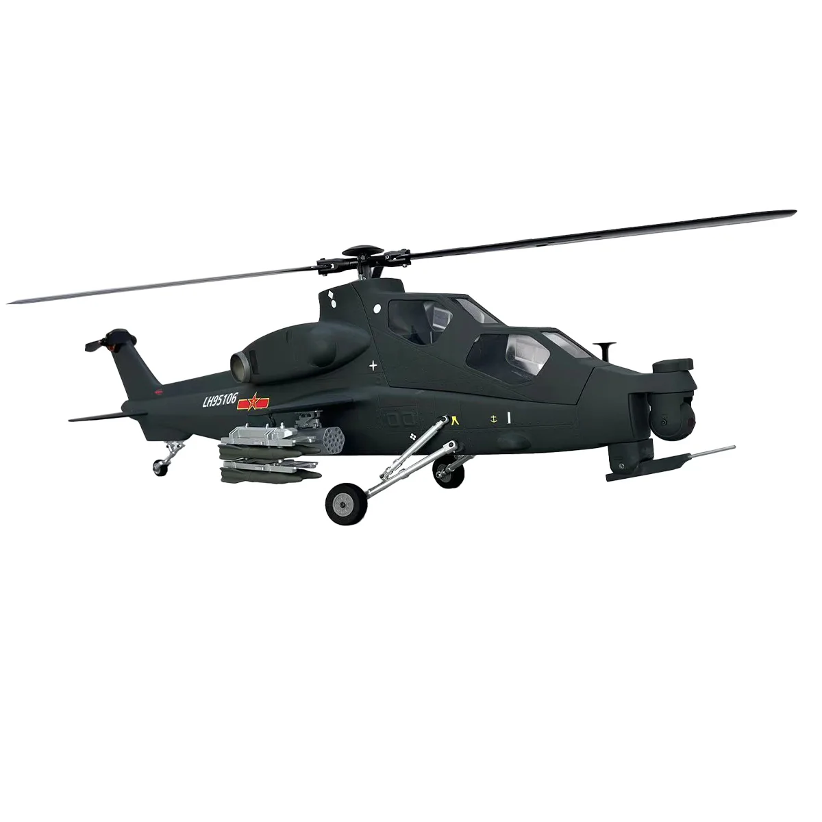 Roban 470 Size Z10 Z-10 Military Attack Anti-tank Electric RC Helicopter With GPS Self Return Hobby Grade Chopper