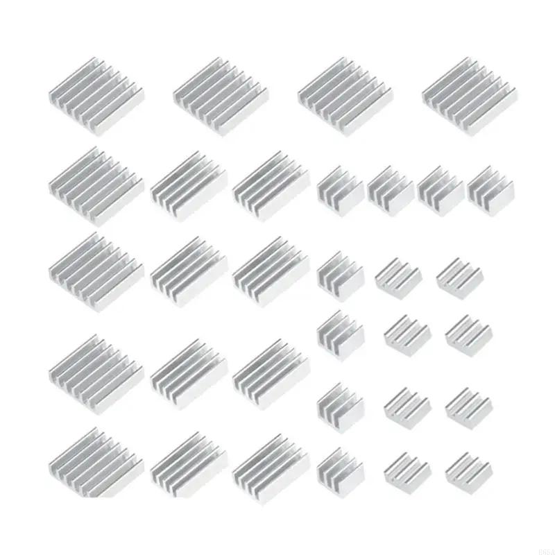 

Comprehensive 32Piece Aluminum Heatsinks Cooling Solution for 4B E65A