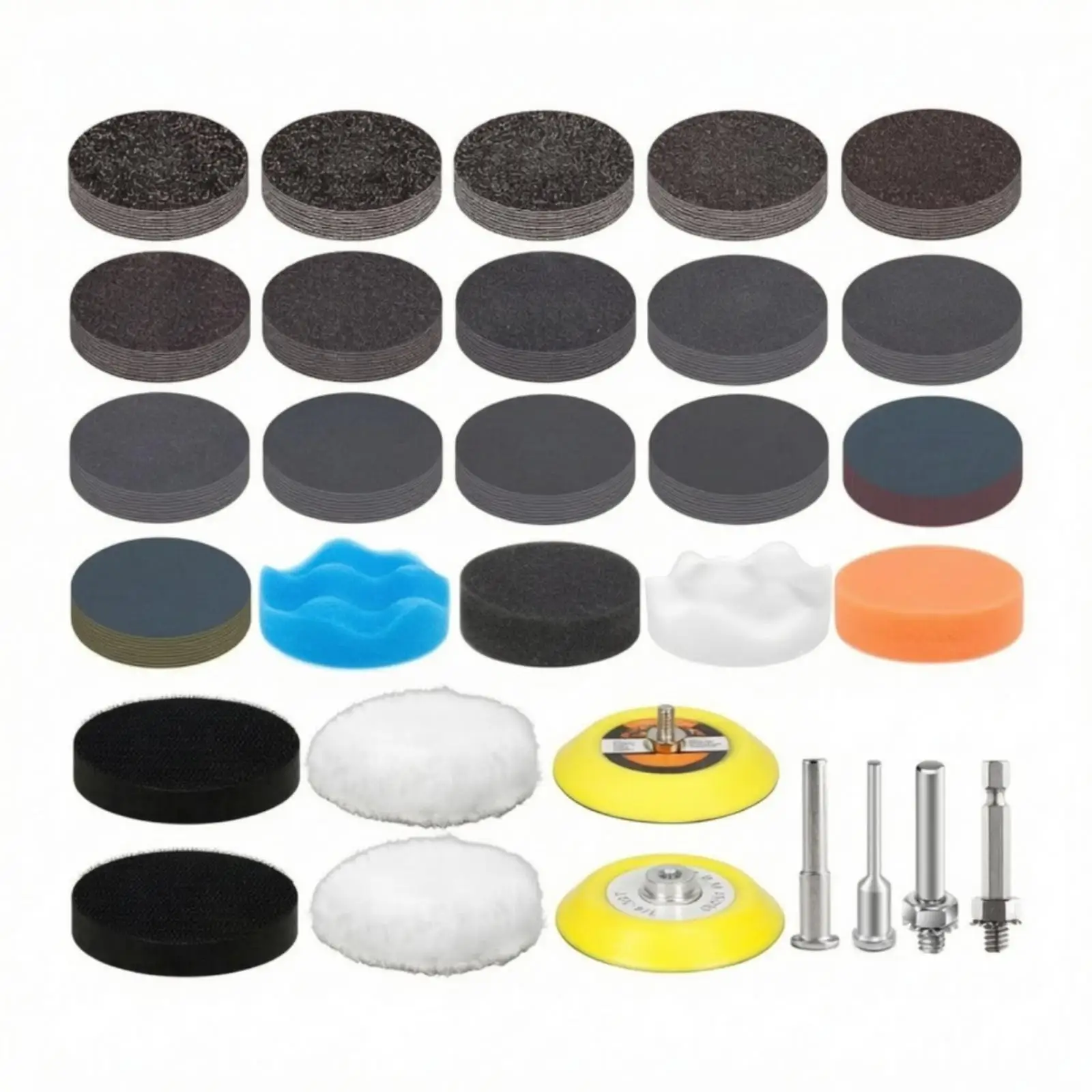 174 Pieces Sanding Kit Versatile for Body Shop Professionals