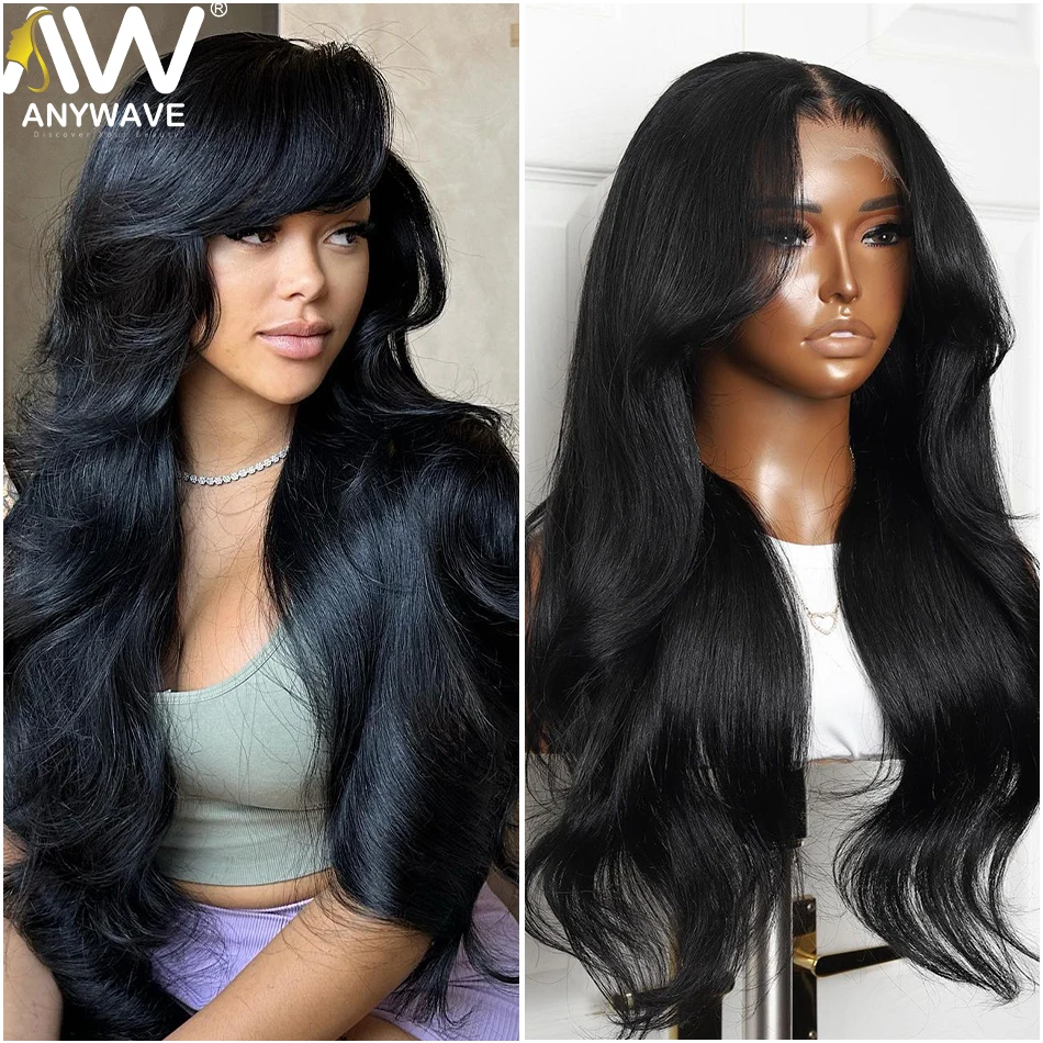 

150% Density Body Wave 13x4 13x6 Lace Front Human Hair Wig 4x4 Lace Closure Long Curly Wavy Wig Natural Brazilian Hair For Women