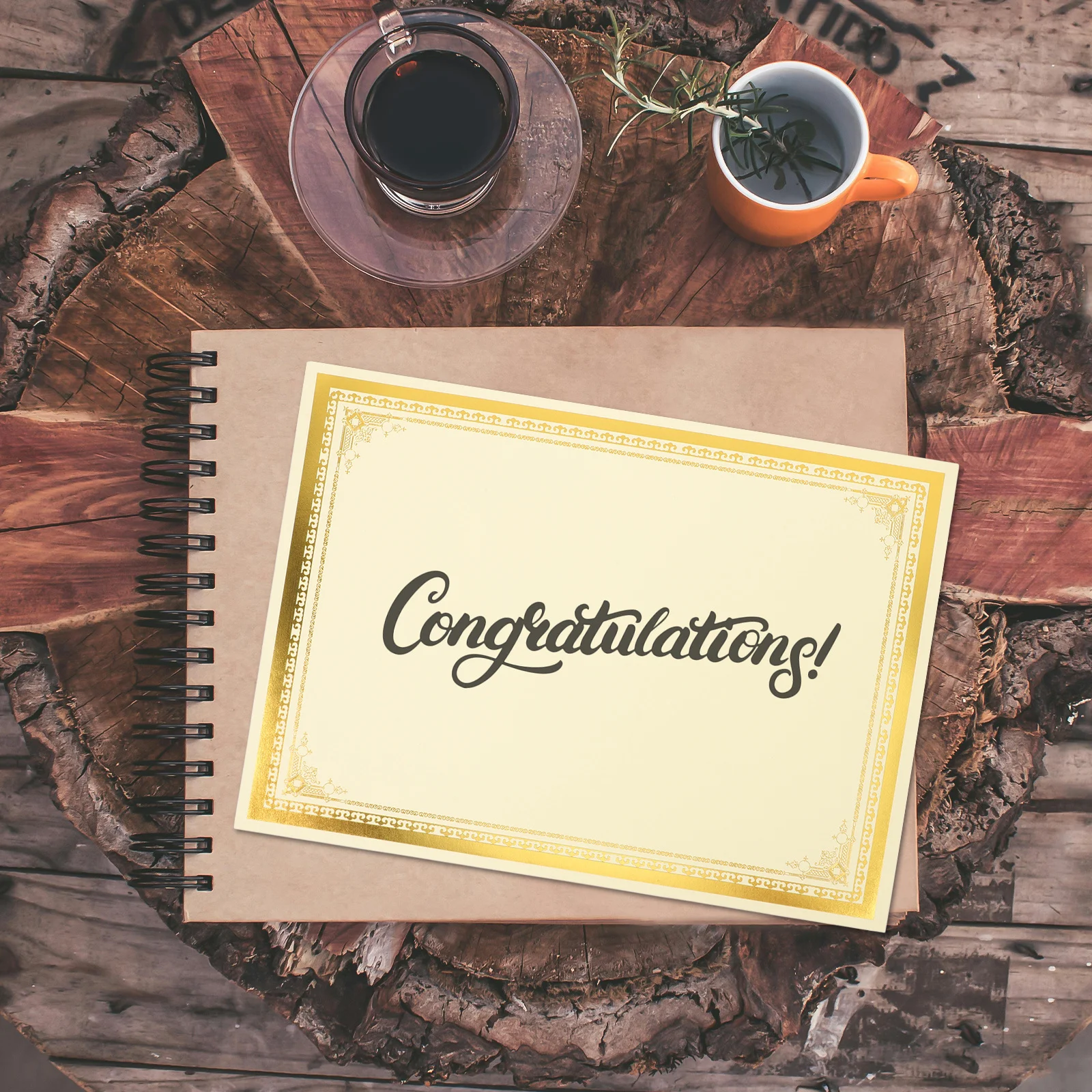 10 шт., вставки для сертификатов формата А4 с золотой отделкой, толстая пустая бумага для печати, бумага для школьных наградов, тяжелые листы для печати