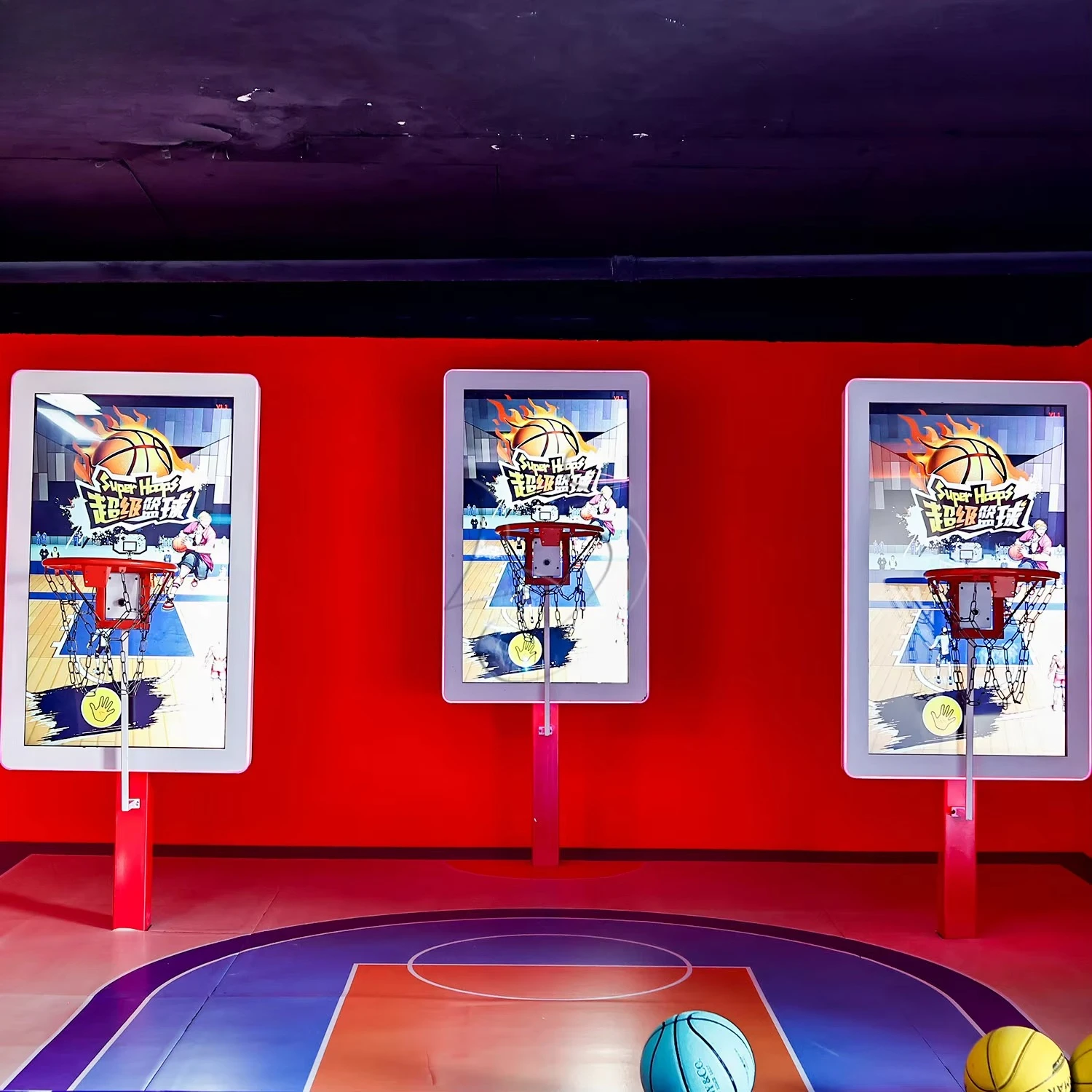 Best Indoor Playground Basketball Shooting Trainer Machine Maker Arcade Game with Top Trainer Machine