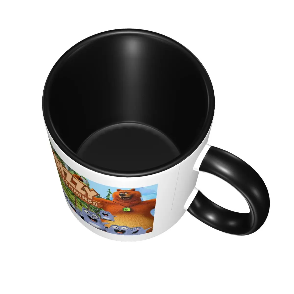 Grizzy And The Lemmings Mug Funny Ceramic Coffee Cups Tea Mugs Milk Cup Drinkware Gift for Woman Man