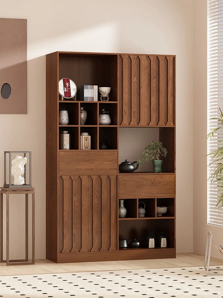 Medieval style Chinese Bogu shelf living room display cabinet cabinet storage rack  office partition